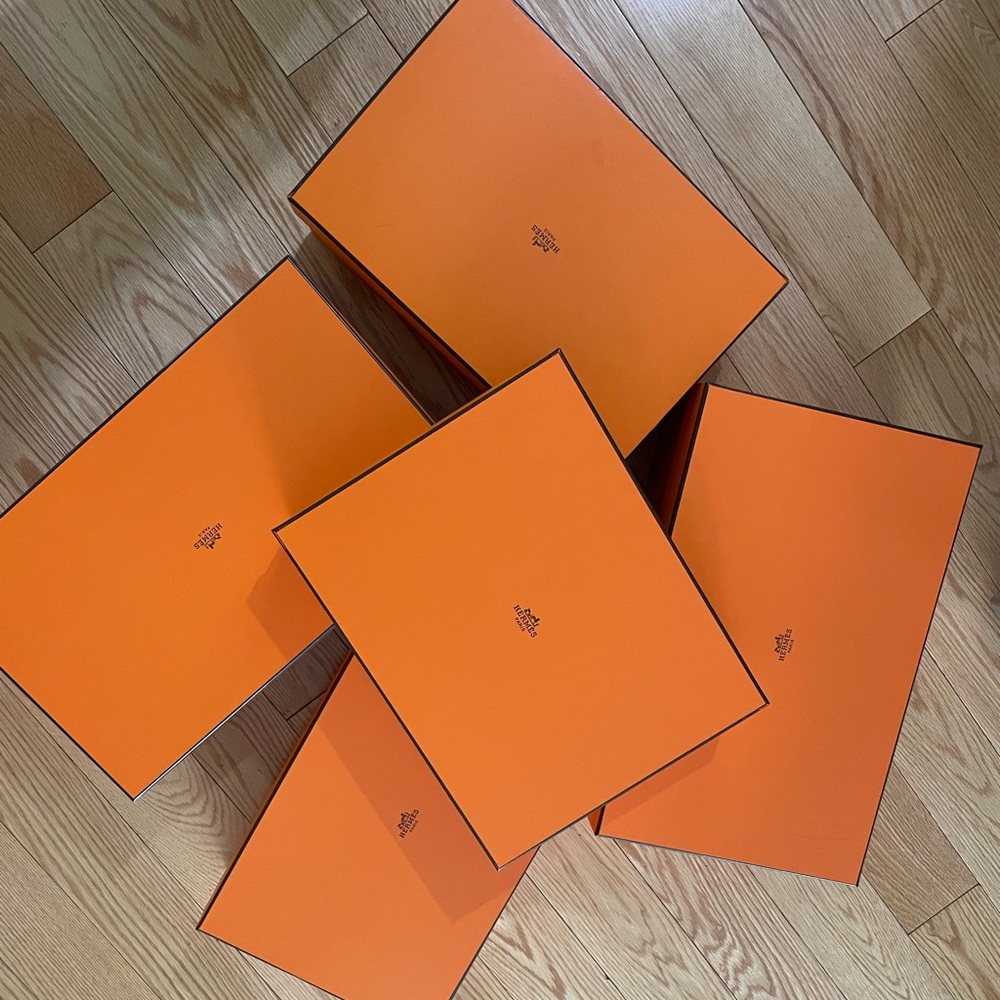 Hermes bulk 5 boxes new
